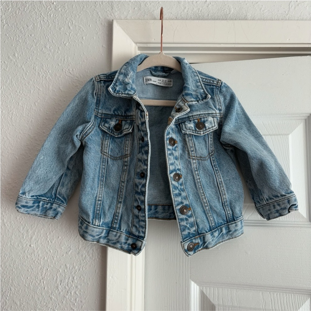 Zara Baby 9-13m Denim Jean Jacket | vintage style